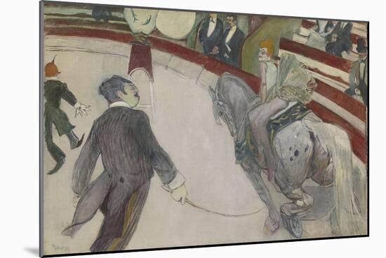 Equestrienne (At the Cirque Fernando), 1887-88-Henri de Toulouse-Lautrec-Mounted Giclee Print