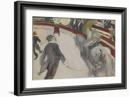 Equestrienne (At the Cirque Fernando), 1887-88-Henri de Toulouse-Lautrec-Framed Giclee Print