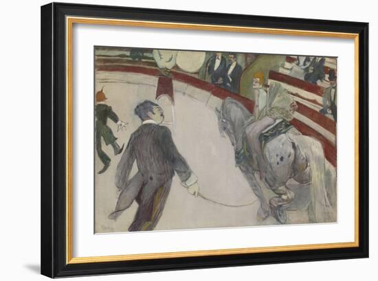 Equestrienne (At the Cirque Fernando), 1887-88-Henri de Toulouse-Lautrec-Framed Giclee Print