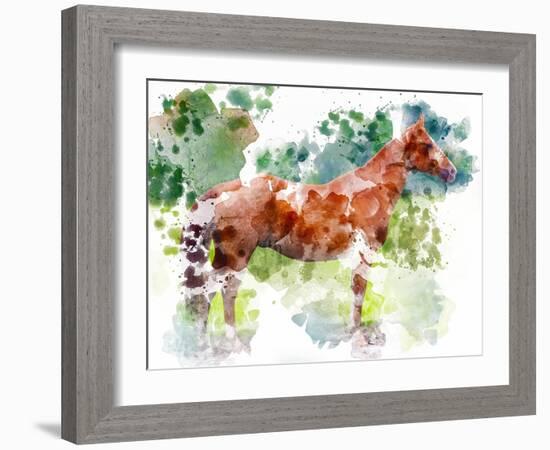 Equine Confirmation-Chamira Young-Framed Art Print