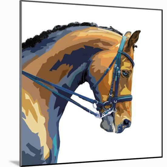 Equine Power - Proud-Mark Chandon-Mounted Giclee Print