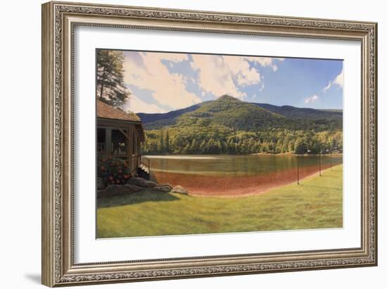 Equinox Pond I-John Zaccheo-Framed Giclee Print