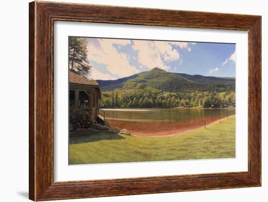 Equinox Pond I-John Zaccheo-Framed Giclee Print