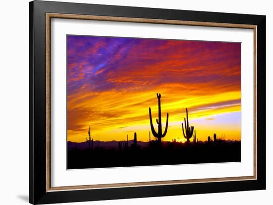 Equinox Sunset-Douglas Taylor-Framed Photographic Print