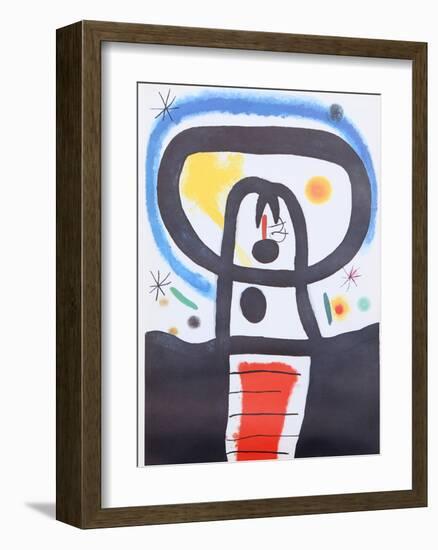 Equinoxe from Indelible Miro-Joan Miro-Framed Art Print