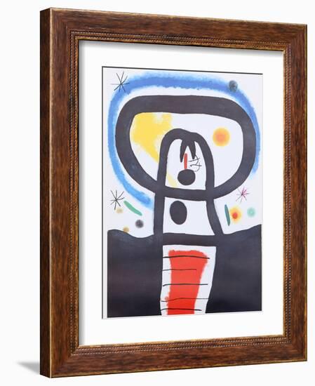 Equinoxe from Indelible Miro-Joan Miro-Framed Art Print