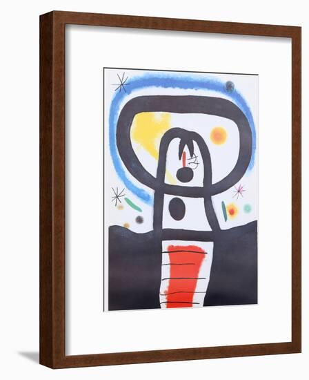 Equinoxe from Indelible Miro-Joan Miro-Framed Art Print