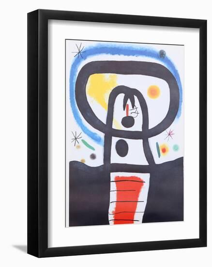 Equinoxe from Indelible Miro-Joan Miro-Framed Art Print