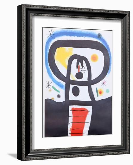 Equinoxe from Indelible Miro-Joan Miro-Framed Art Print