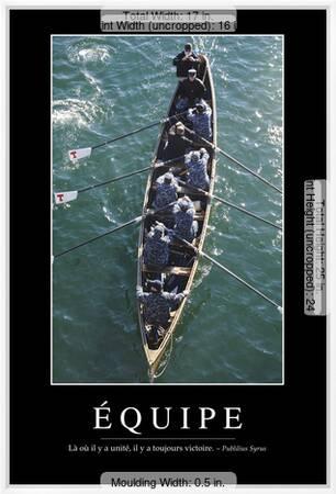 Equipe Citation Et Affiche D Inspiration Et Motivation Photographic Print Art Com