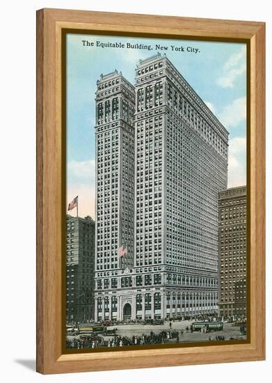 Equitable Building, New York City-null-Framed Stretched Canvas