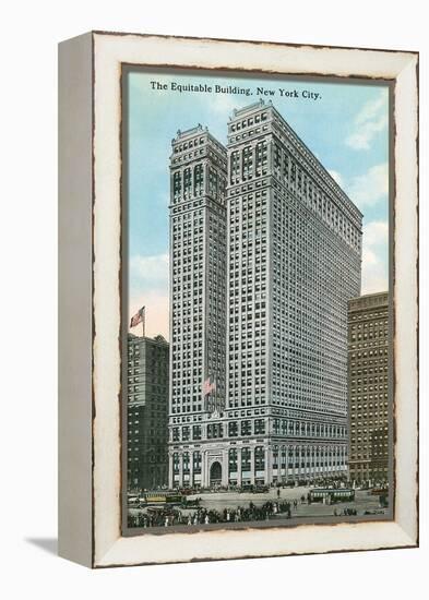 Equitable Building, New York City-null-Framed Stretched Canvas