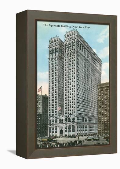 Equitable Building, New York City-null-Framed Stretched Canvas