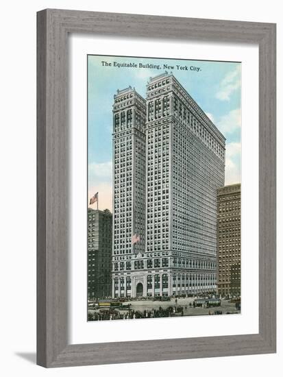 Equitable Building, New York City-null-Framed Art Print