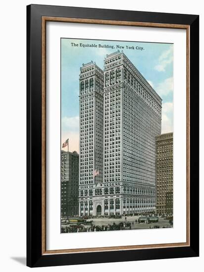 Equitable Building, New York City-null-Framed Art Print