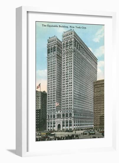 Equitable Building, New York City-null-Framed Art Print
