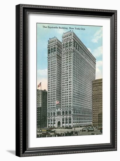 Equitable Building, New York City-null-Framed Art Print