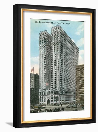 Equitable Building, New York City-null-Framed Art Print