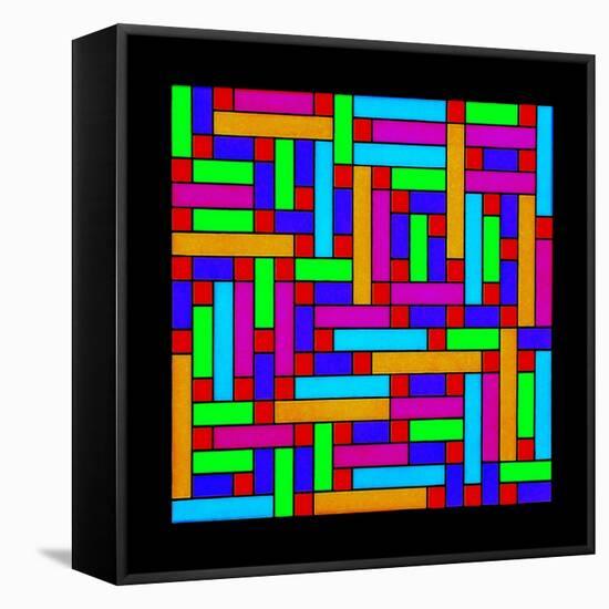 Equity Version Two, 2018-Peter McClure-Framed Premier Image Canvas