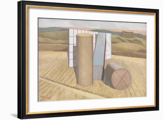 Equivalents for the Megaliths-Paul Nash-Framed Giclee Print