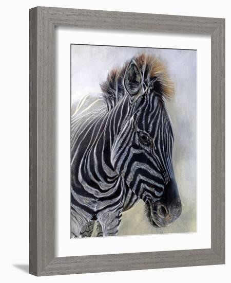 Equus burchelli 1, 2009-Odile Kidd-Framed Giclee Print