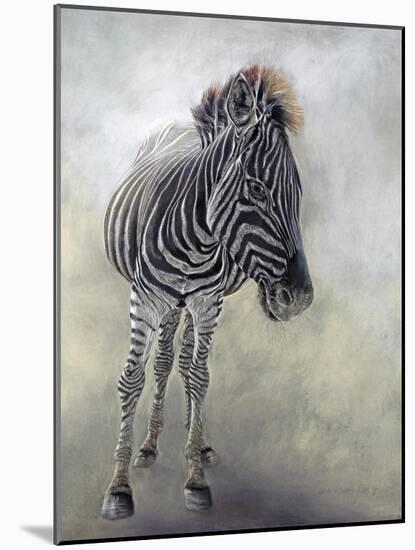 Equus burchelli 1, 2009-Odile Kidd-Mounted Giclee Print