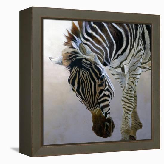 Equus burchelli 2, 2010-Odile Kidd-Framed Premier Image Canvas