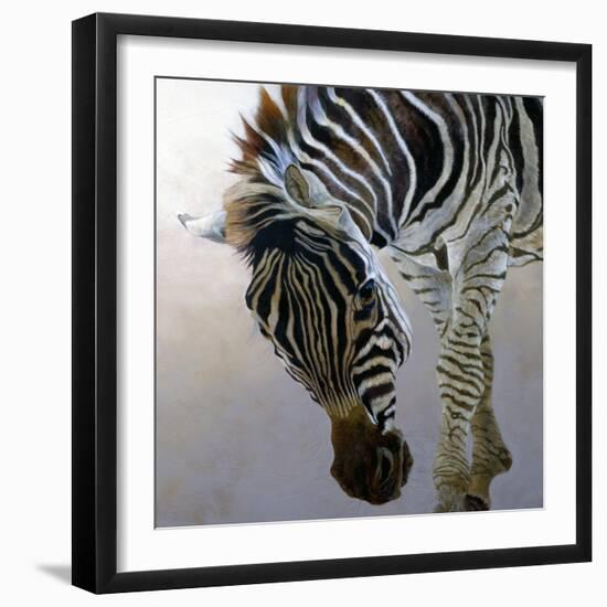 Equus burchelli 2, 2010-Odile Kidd-Framed Giclee Print