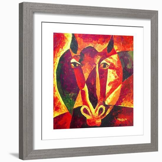 Equus reborn, 2009-Patricia Brintle-Framed Giclee Print