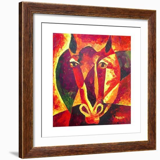 Equus reborn, 2009-Patricia Brintle-Framed Giclee Print