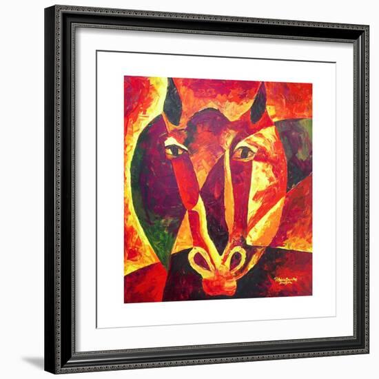 Equus reborn, 2009-Patricia Brintle-Framed Giclee Print