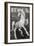 Equus Stallion BW-Albena Hristova-Framed Art Print