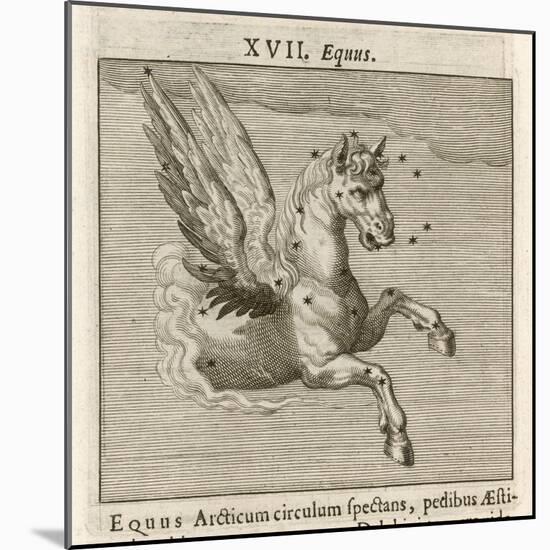 Equus the Horse-Gaius Julius Hyginus-Mounted Art Print