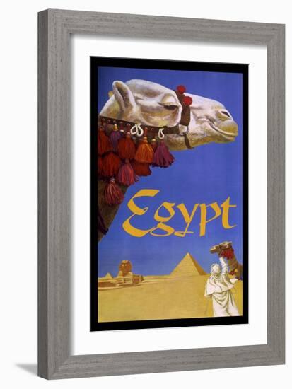 Eqypt Camel-null-Framed Giclee Print