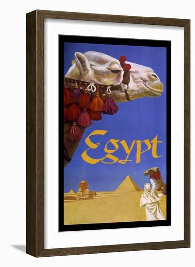 Eqypt Camel-null-Framed Giclee Print