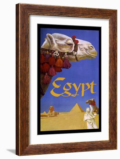 Eqypt Camel-null-Framed Giclee Print