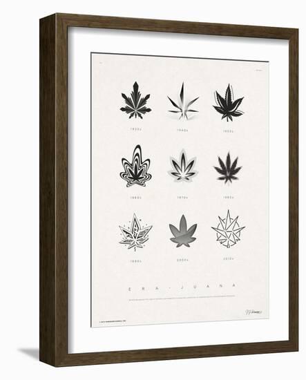 Era-Juana-JJ Brando-Framed Art Print