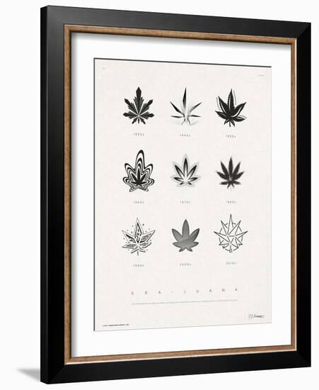 Era-Juana-JJ Brando-Framed Art Print