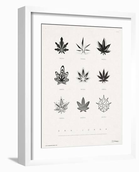 Era-Juana-JJ Brando-Framed Art Print