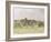 Eragny Evening-Edgar Degas-Framed Giclee Print