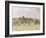 Eragny Evening-Edgar Degas-Framed Giclee Print