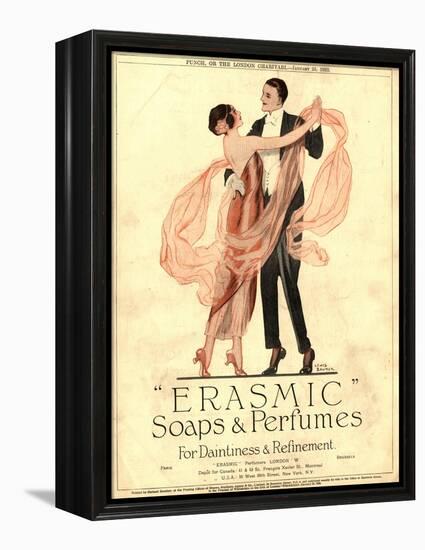 Erasmic Soap Perfume, Evening-Dress Dancing, UK, 1920-null-Framed Premier Image Canvas