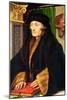 Erasmus, 1523-Hans Holbein the Younger-Mounted Giclee Print