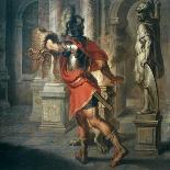 Ulysses amongst the Lycomedes (Oil on Canvas)-Erasmus Quellinus-Giclee Print