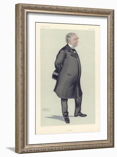Erasmus Wilson, English Surgeon and Antiquary, 1880-Spy-Framed Giclee Print