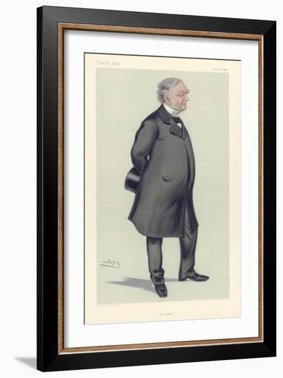 Erasmus Wilson, English Surgeon and Antiquary, 1880-Spy-Framed Giclee Print