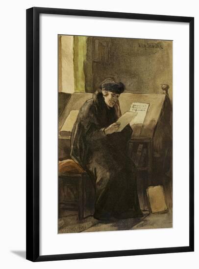 Erasmus-Willem II Steelink-Framed Giclee Print