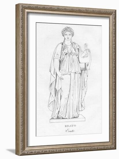 'Erato', c1850-Unknown-Framed Giclee Print