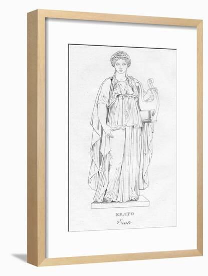 'Erato', c1850-Unknown-Framed Giclee Print