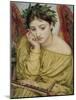 Erato, Muse of Poetry, 1870 (W/C on Paper)-Edward John Poynter-Mounted Giclee Print